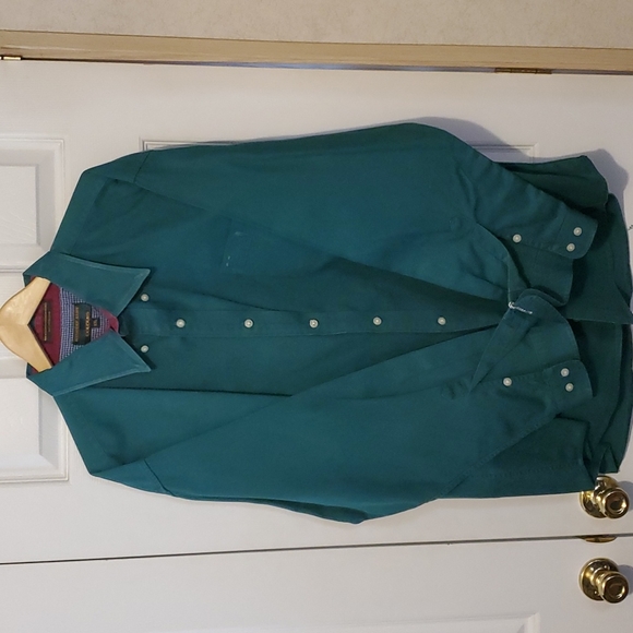 Alexander Julian Colors 2XL Green Long Sleeve Men's Button Down Shirt - Picture 1 of 7